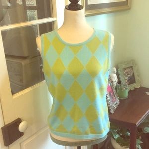Lilly Pulitzer Argyle Sweater